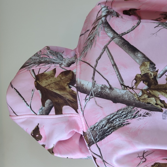 Realtree Women's Camo Performance Pullover Fleece Hoodie Sz Small - Picture 7 of 13